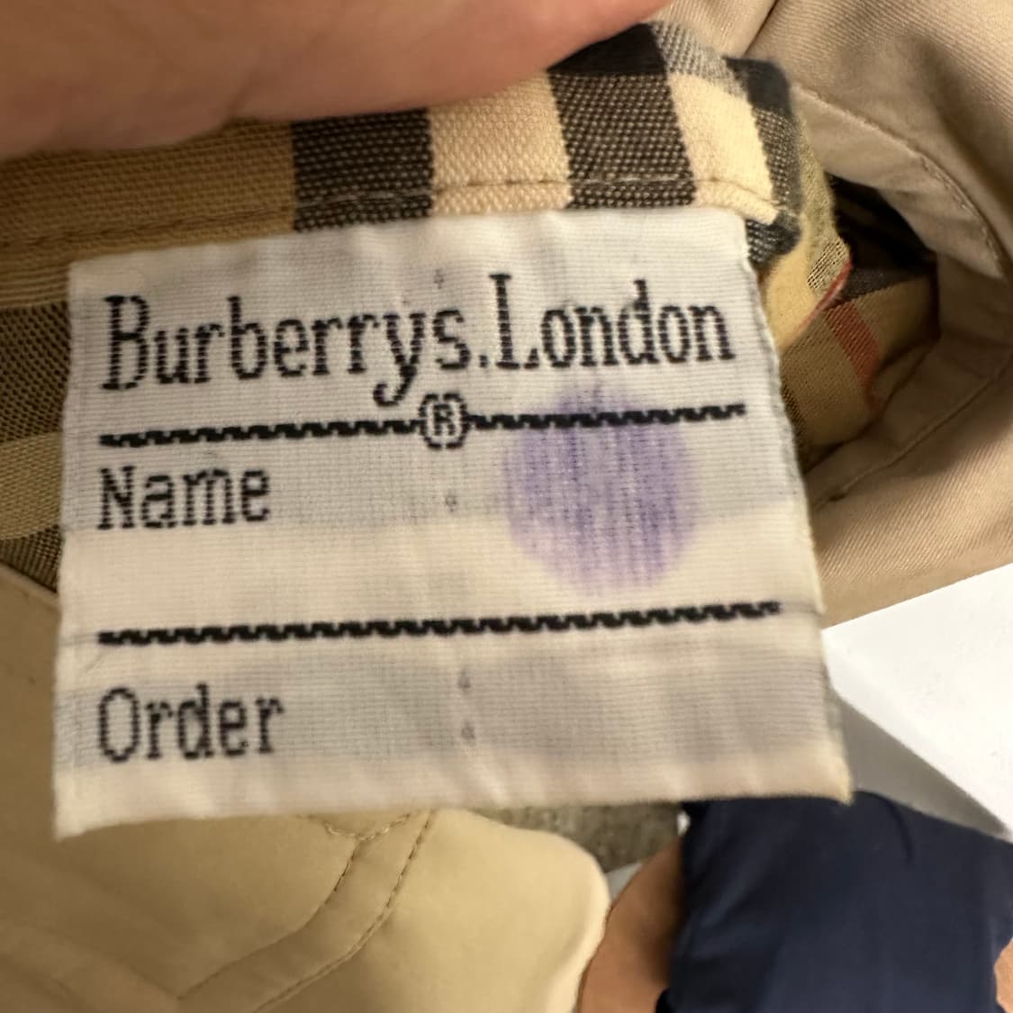 버버리 발마칸 코트 (Made in England) 상품이미지6