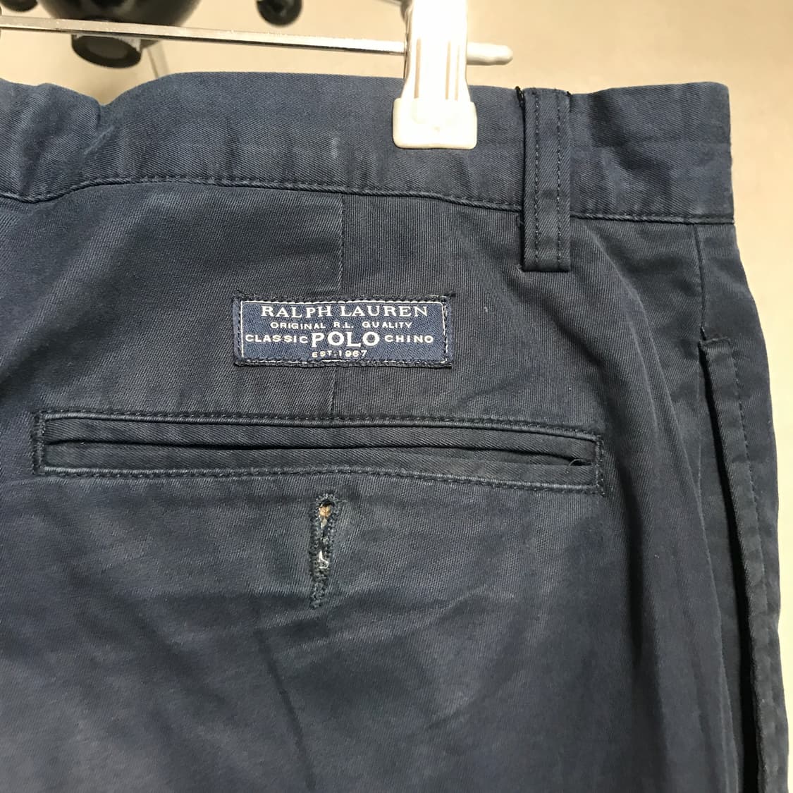 폴로 랄프로렌 네이비 치노 팬츠 32/32 상품이미지5