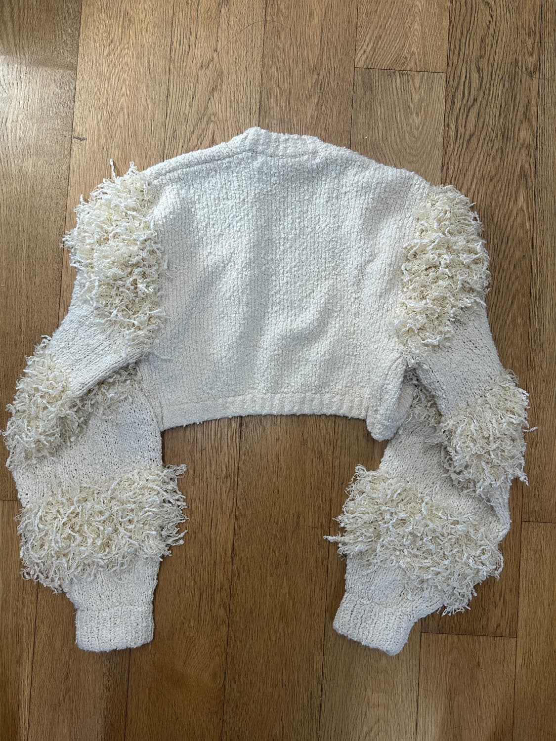 LEINWANDE 트위드 프린지 가디건 최상급 상품이미지2