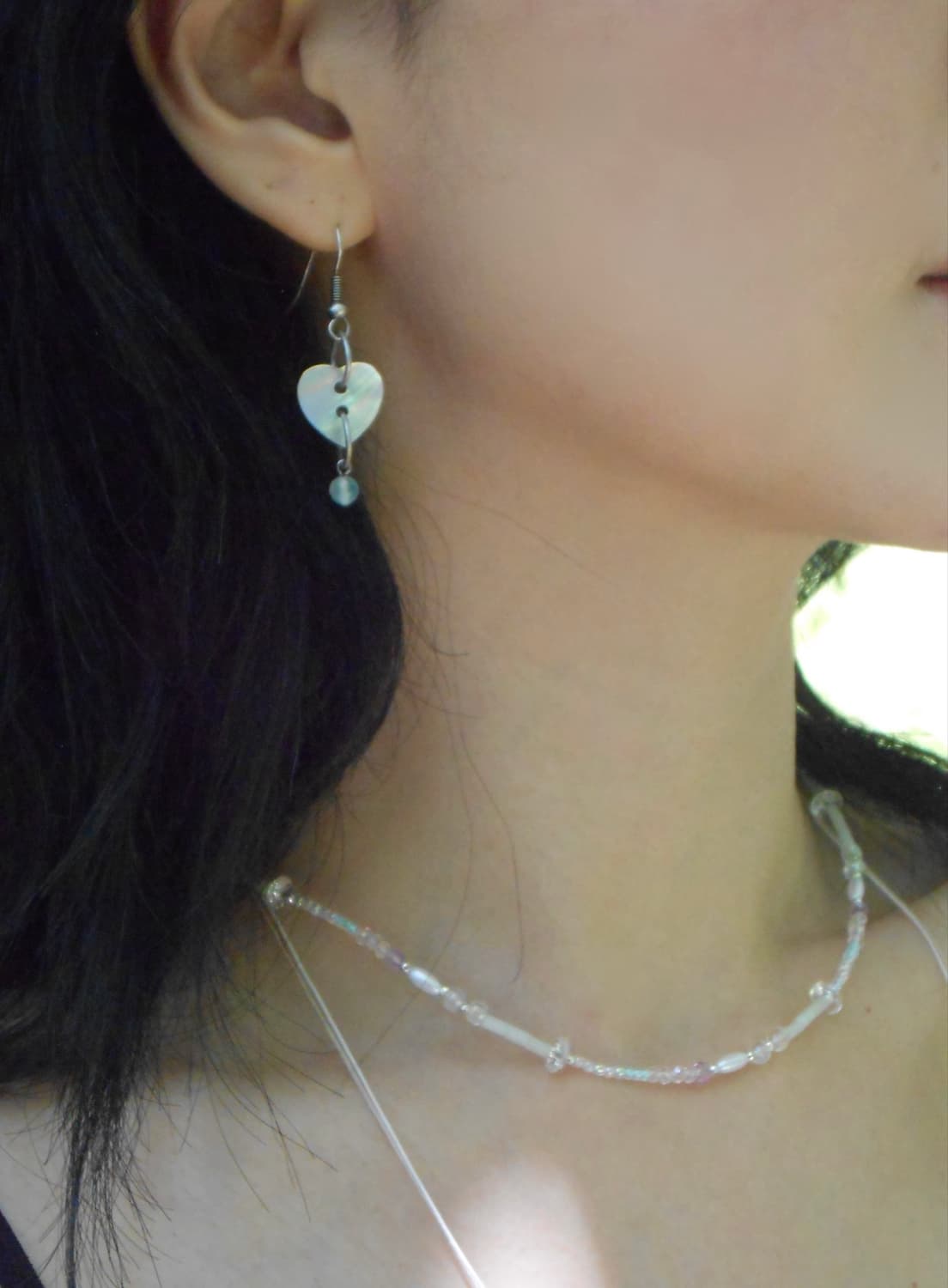 Pale Heart Earrings 상품이미지1