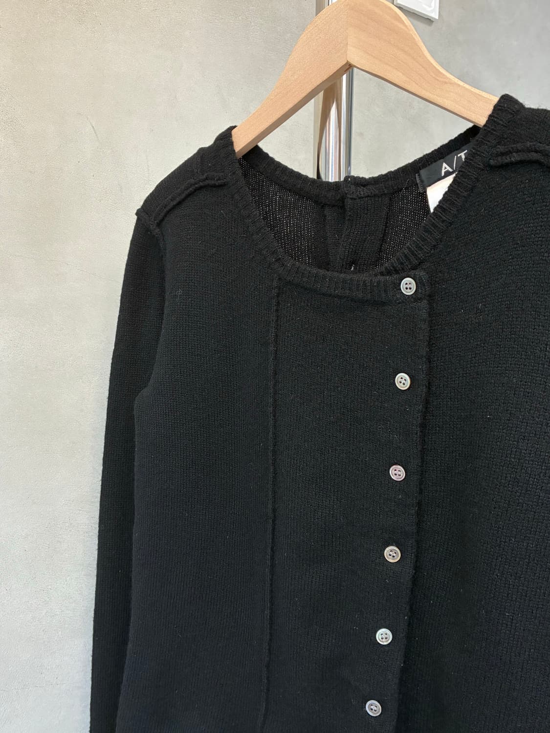 Atsuro Tayama A/T 비대칭 가디건 상품이미지3