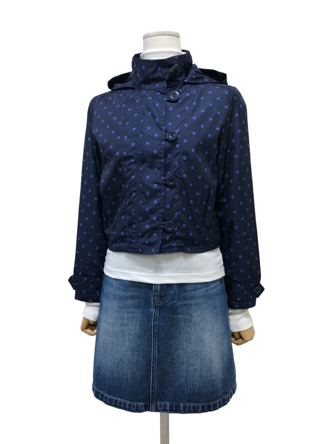 gap 갭 후드 도트 자켓 상품이미지4