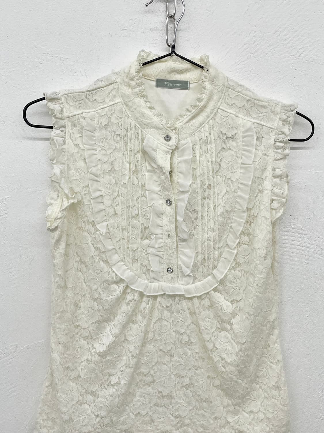 퓨어 갸루 레이스 버튼 탑 상품이미지6