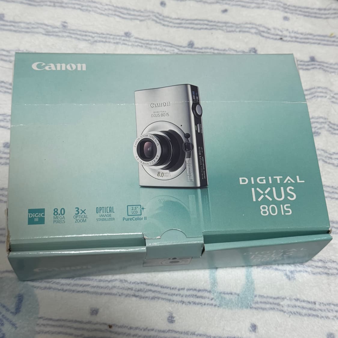 민트급🩵 캐논 ixus 80 is 실버 풀박스 (=ixy20) 상품이미지9
