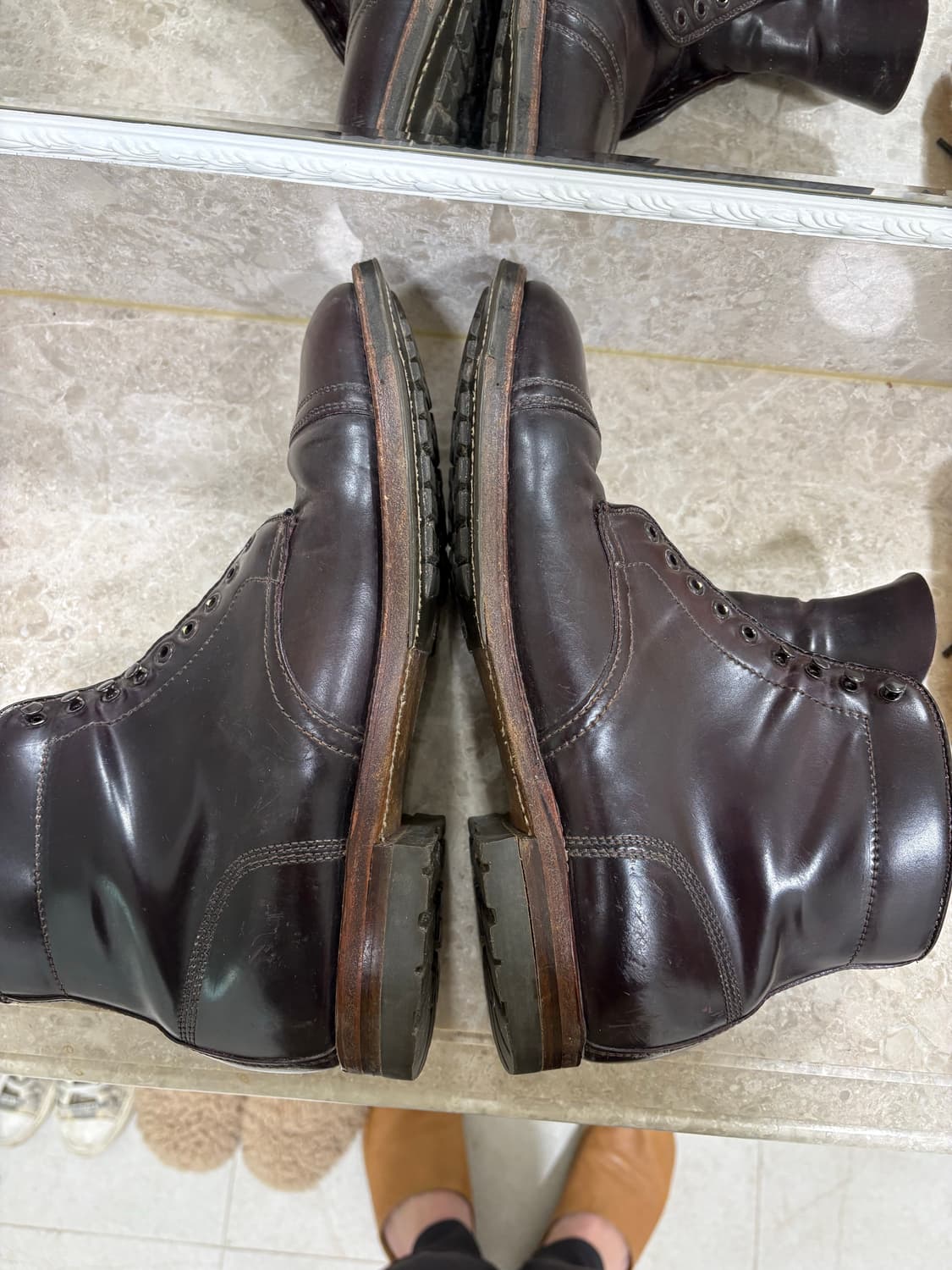 알든 코도반캡토 부츠8.5D 상품이미지4