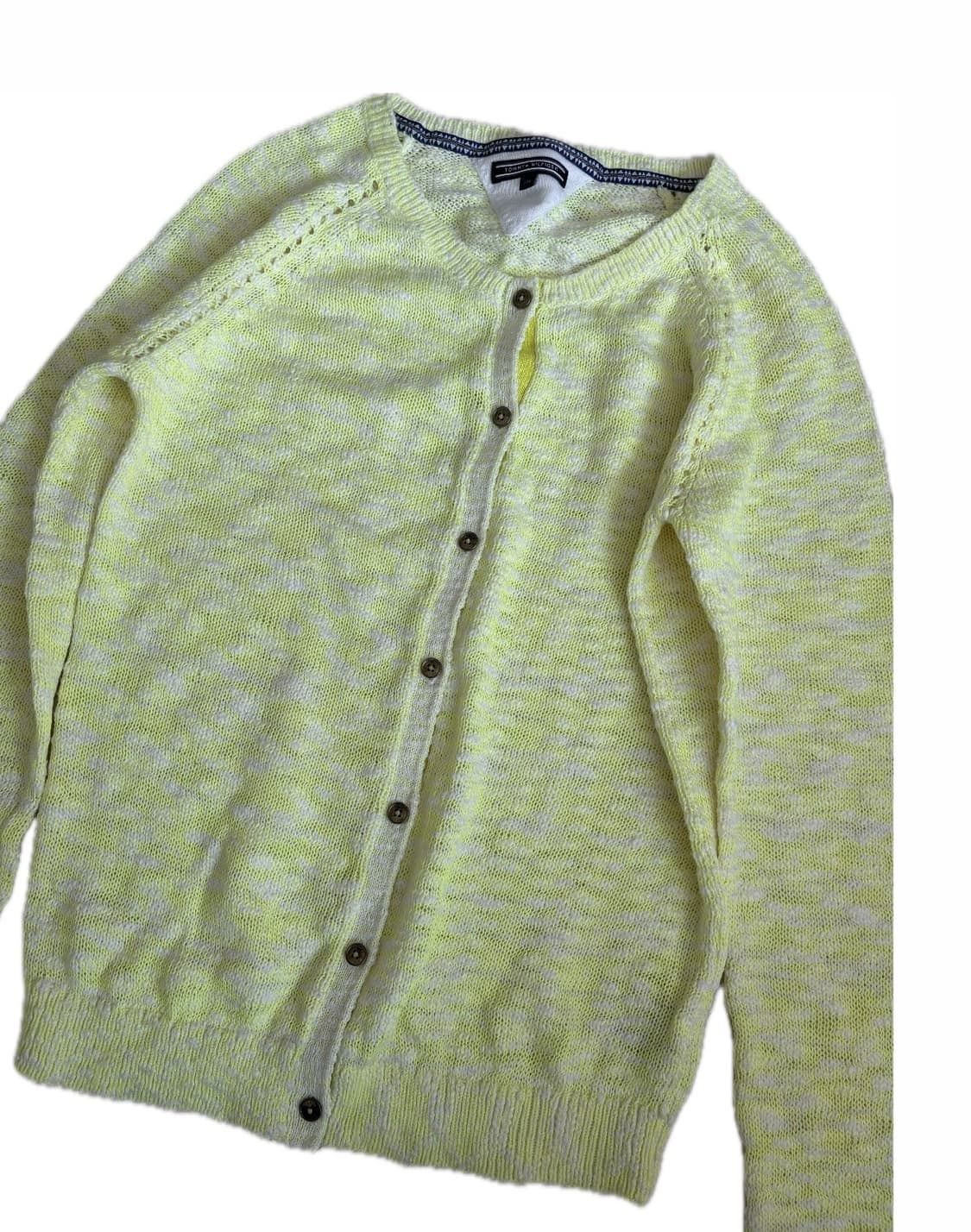 Tommy Hilfiger 형광 유넥 가디건 상품이미지2