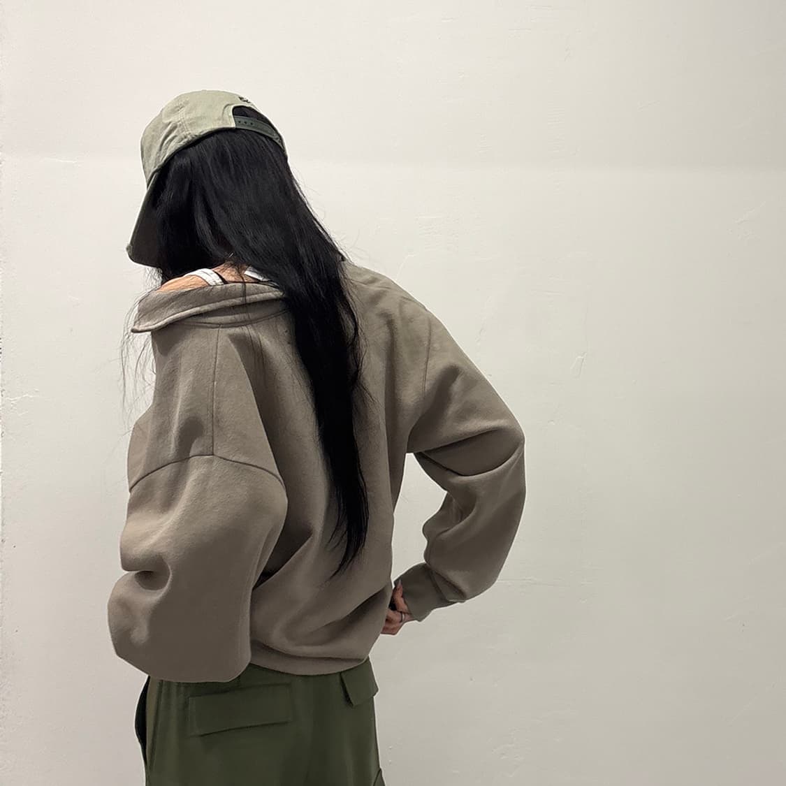 CIOTA Half Zip Sweatshirt 상품이미지4