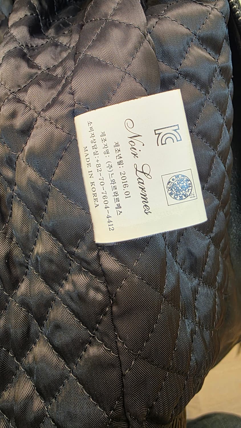 느와르라르메스 가죽 자켓 상품이미지4