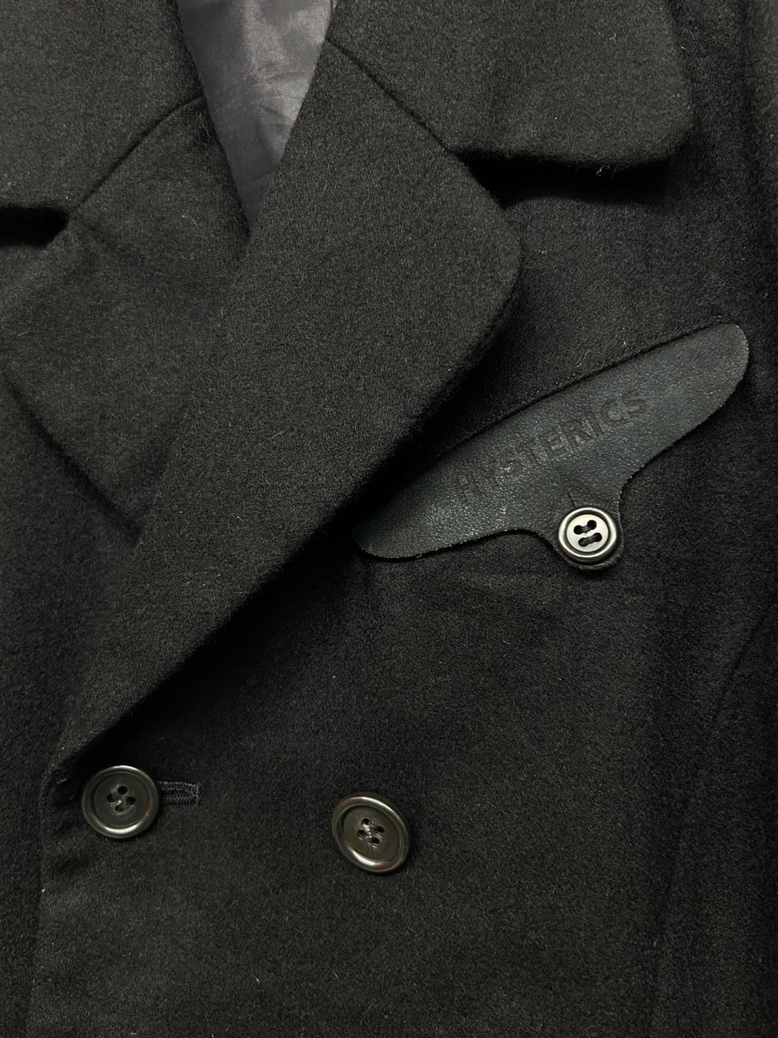 히스테릭글래머 크롭 블랙 자켓 상품이미지5