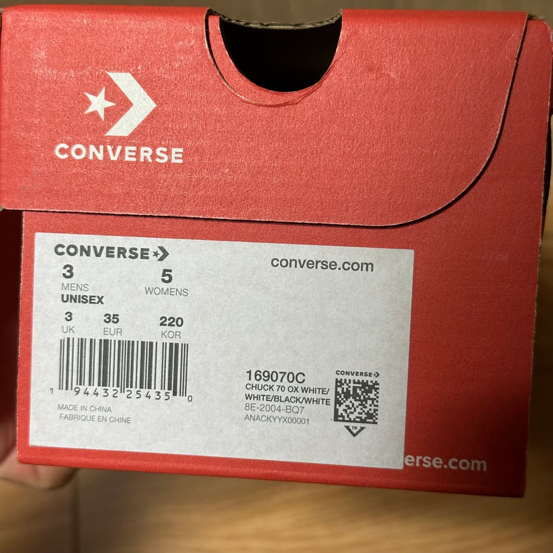 220) 컨버스 몽클레어 프라그먼트 상품이미지10