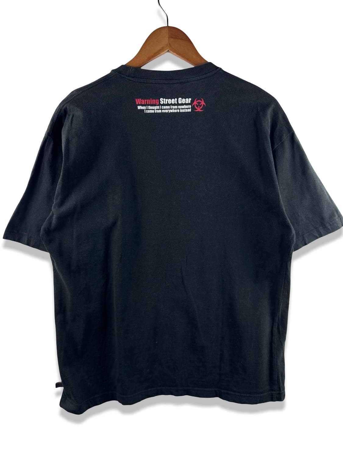 WARNING Biohazard Symbol TEE4117 상품이미지2