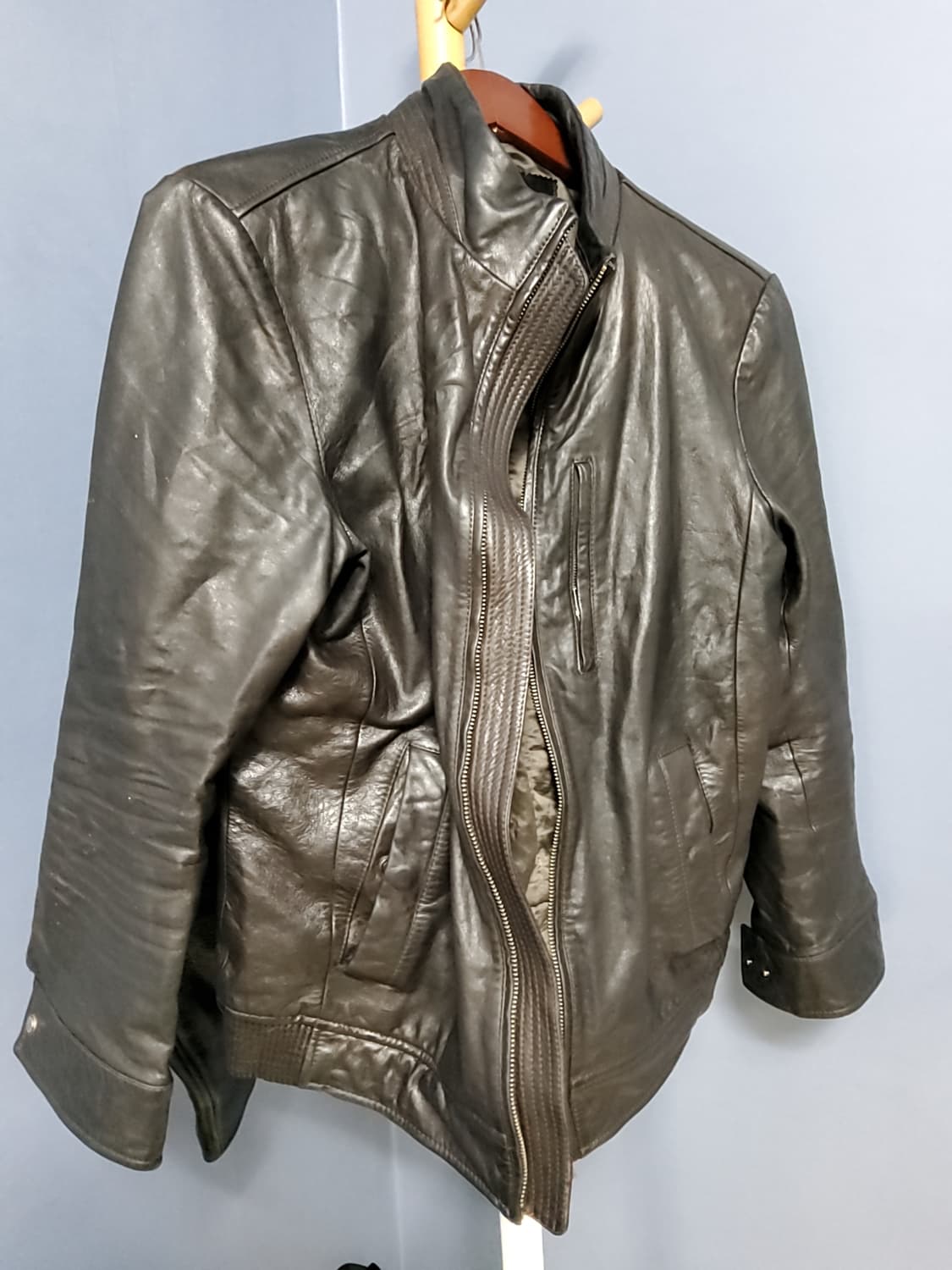 마에스트로 블루라운지 가죽자켓 100 상품이미지6