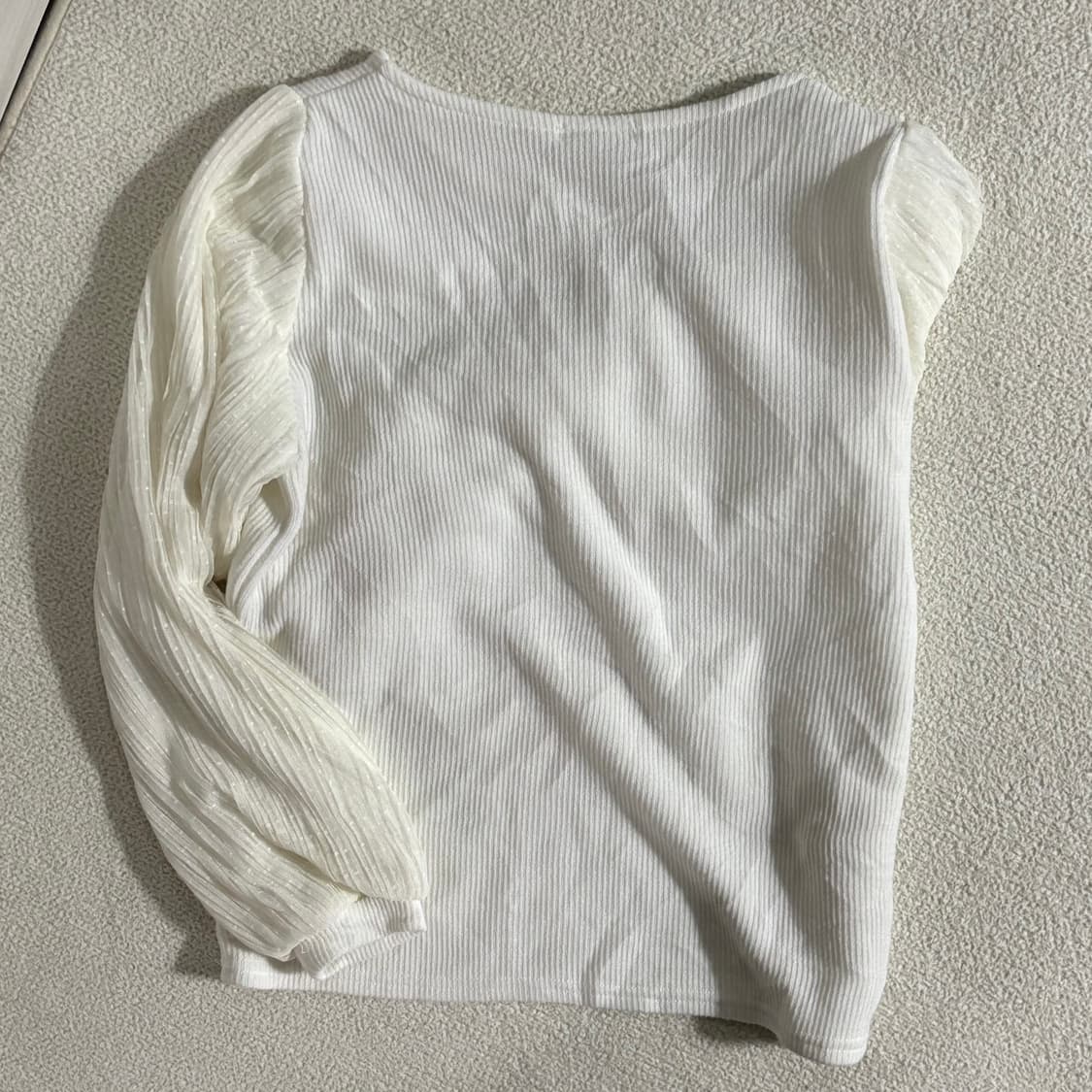 일본빈티지 GLACIER 화이트 탑 상품이미지5