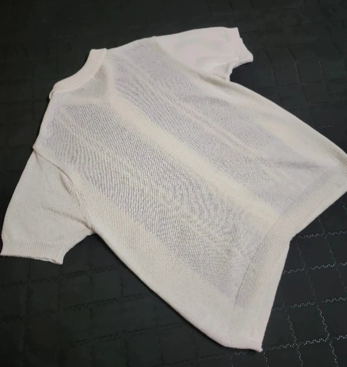 레테르코모 코스믹 가디건 셔츠 반팔 니트 M 상품이미지8