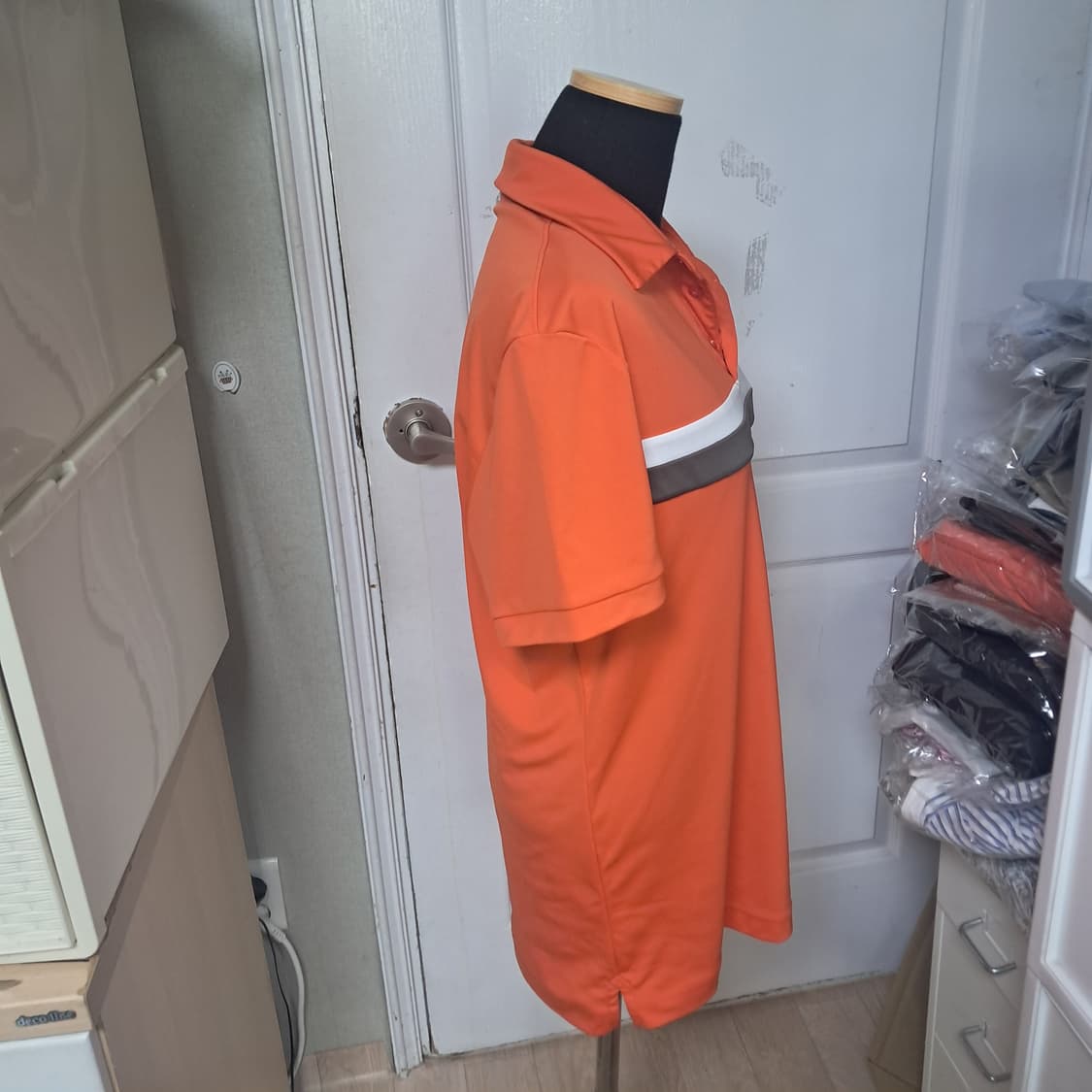 제이린드버그 슬림핏 폴로티 반팔티셔츠 슬림핏S(여성66도가능) 상품이미지2