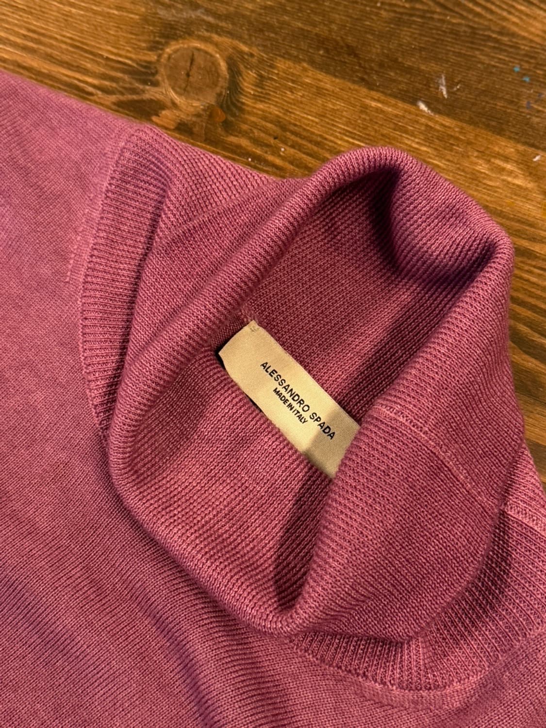 알렉산드로 스파다 터틀넥 니트 남성100 상품이미지6