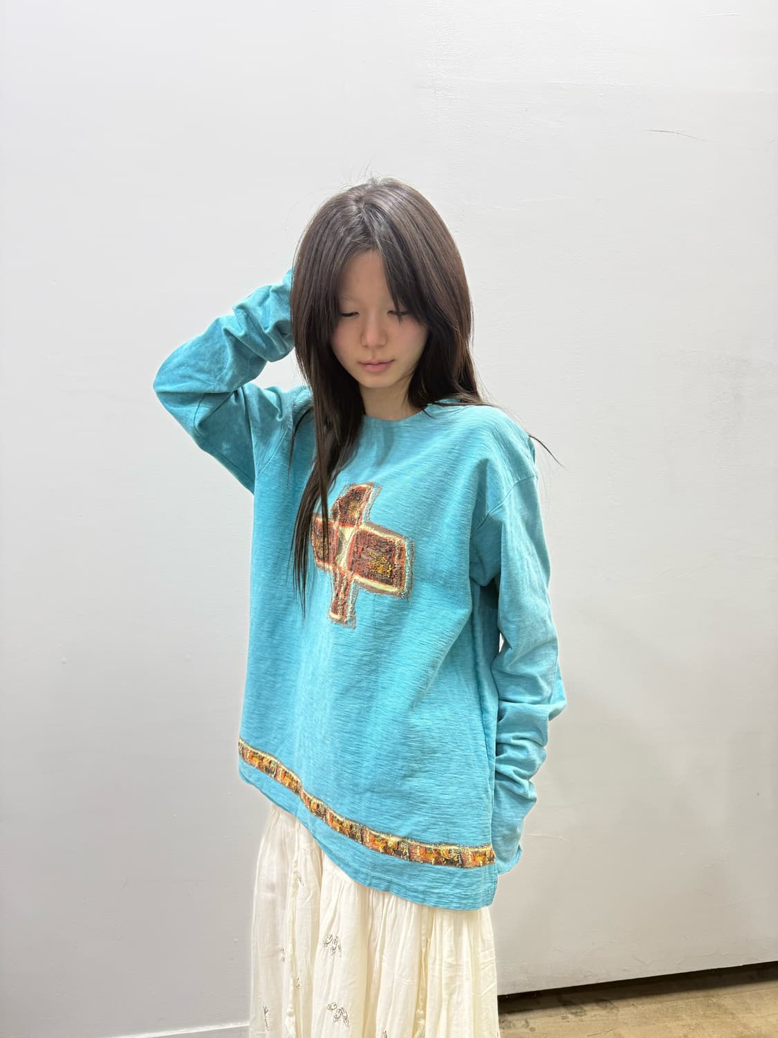 캐피탈 오버핏 롱 슬리브 상품이미지4