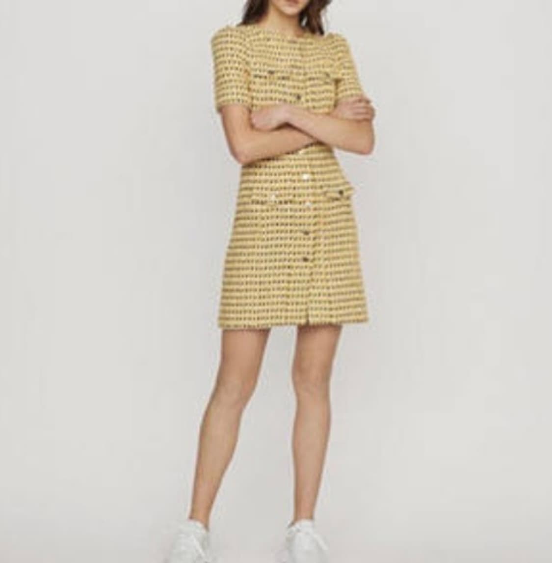 마쥬 트위드 원피스 34사이즈 상품이미지6