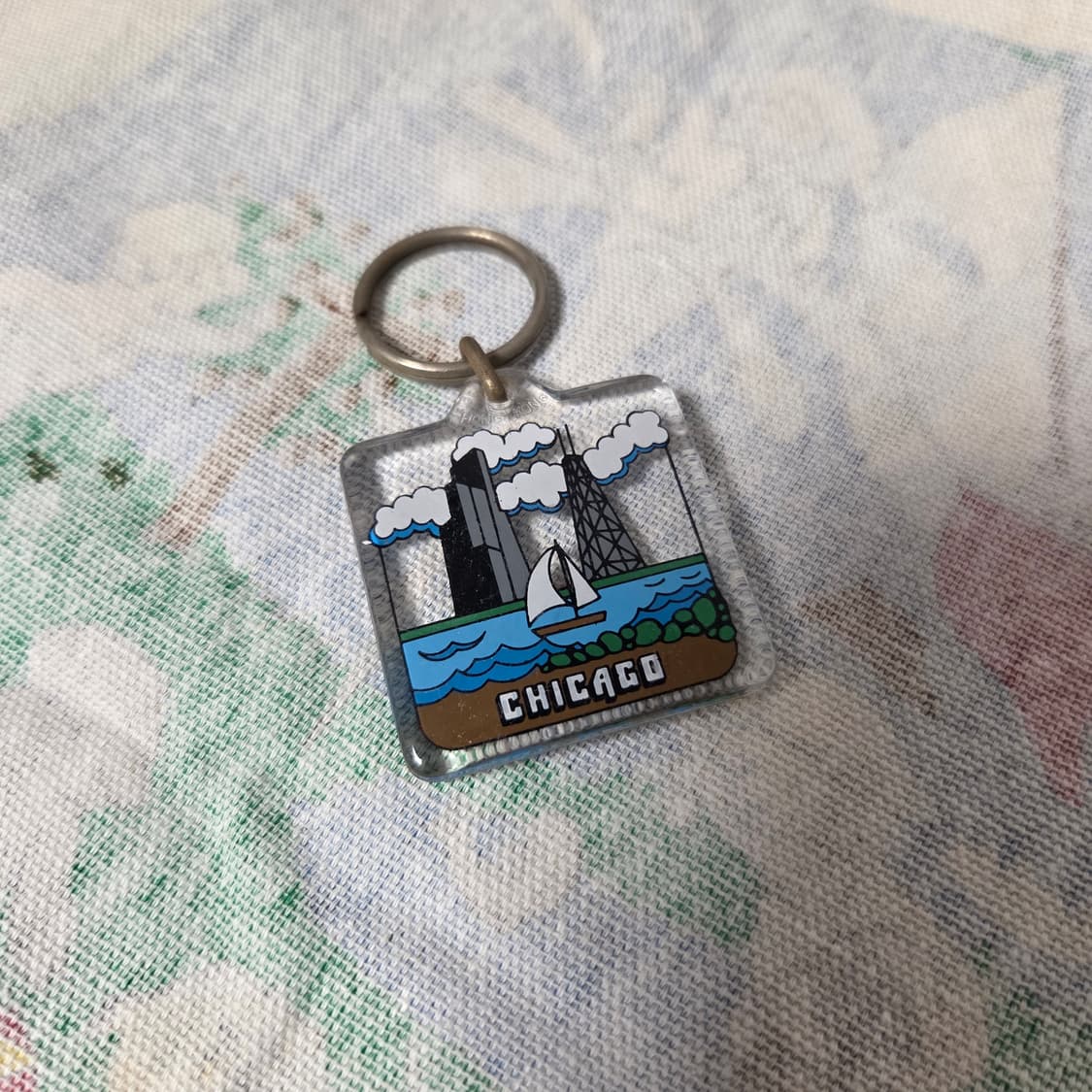 90s Chicago 미국 빈티지 키링 상품이미지1