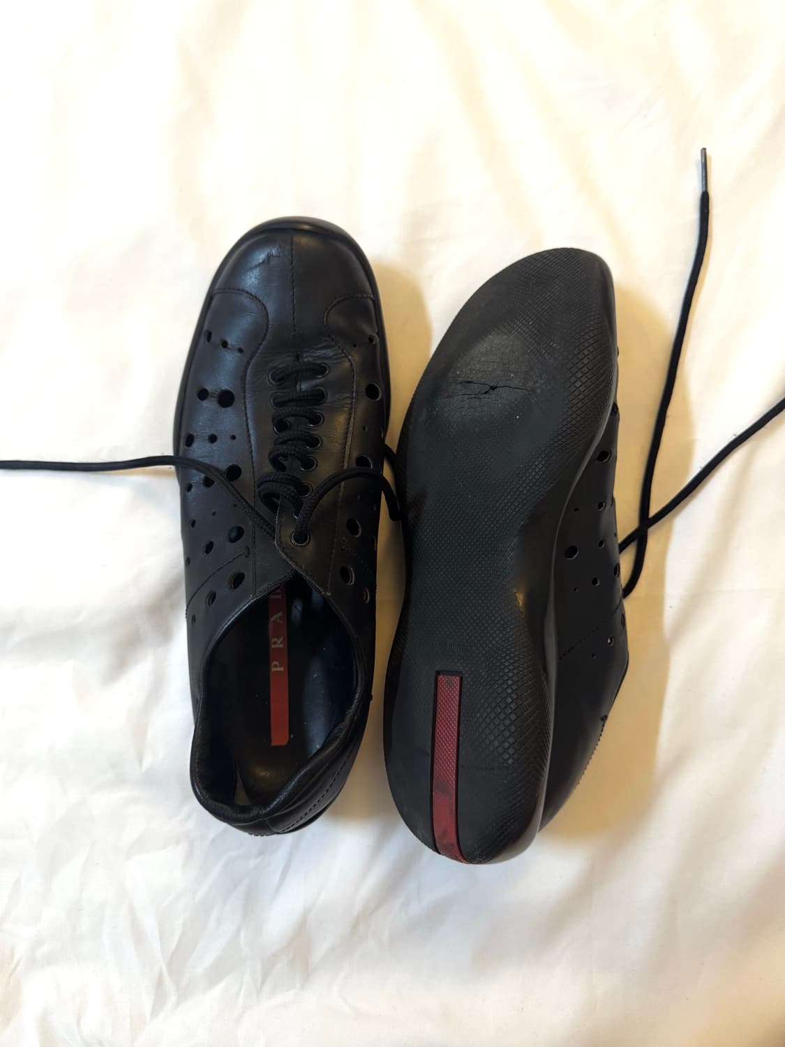 Prada Sports Punch-Hole Sneakers 상품이미지2