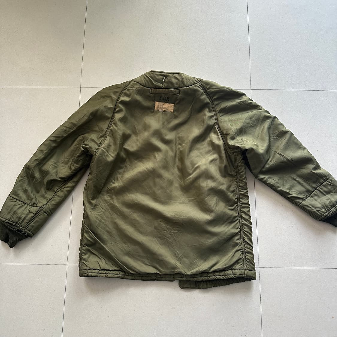 60s USAF 울 파일 라이너 자켓 스몰-레귤라 상품이미지10