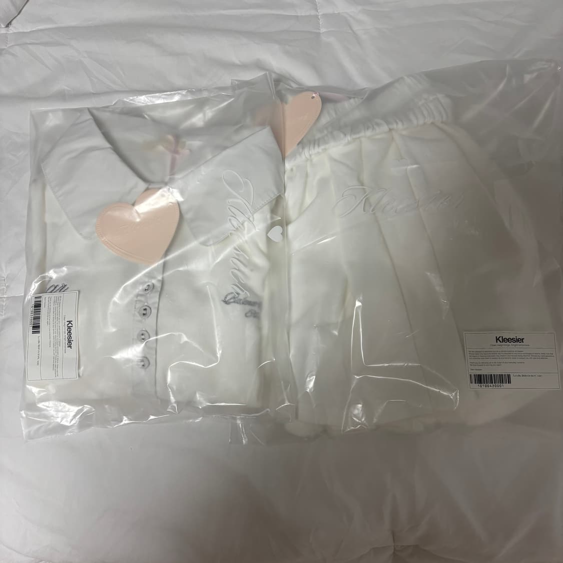 새상품 클리시어 선데이 발란스 세트 셔츠 스커트 상품이미지2