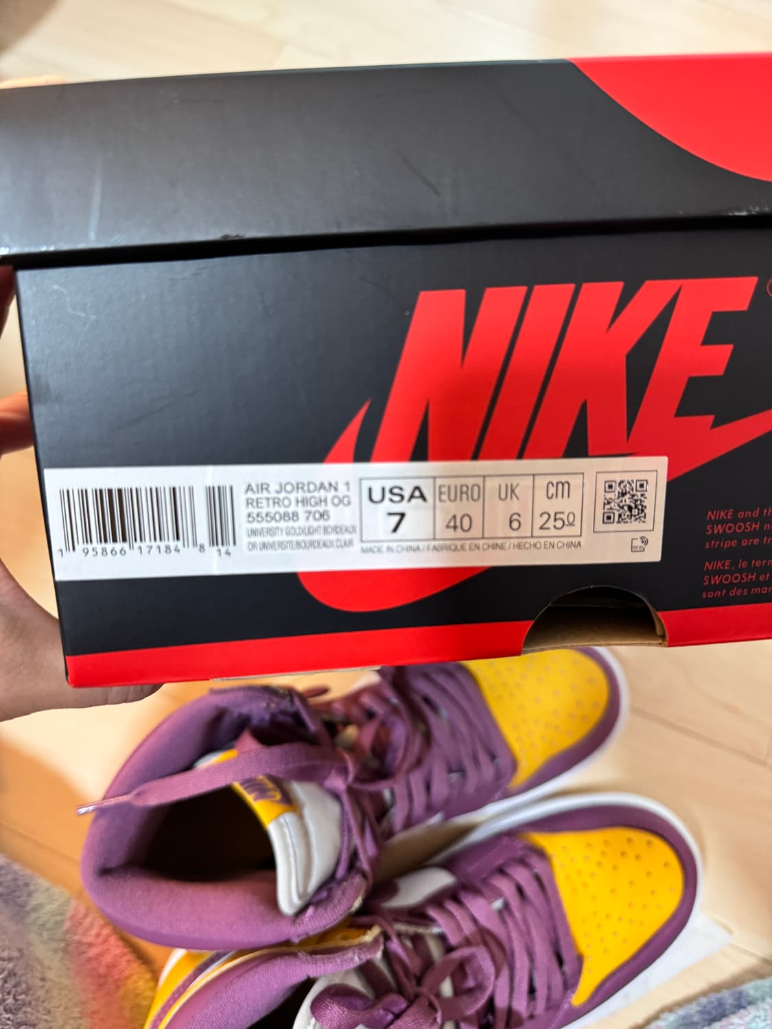 나이키 에어조던 레트로하이1 OG 상품이미지6