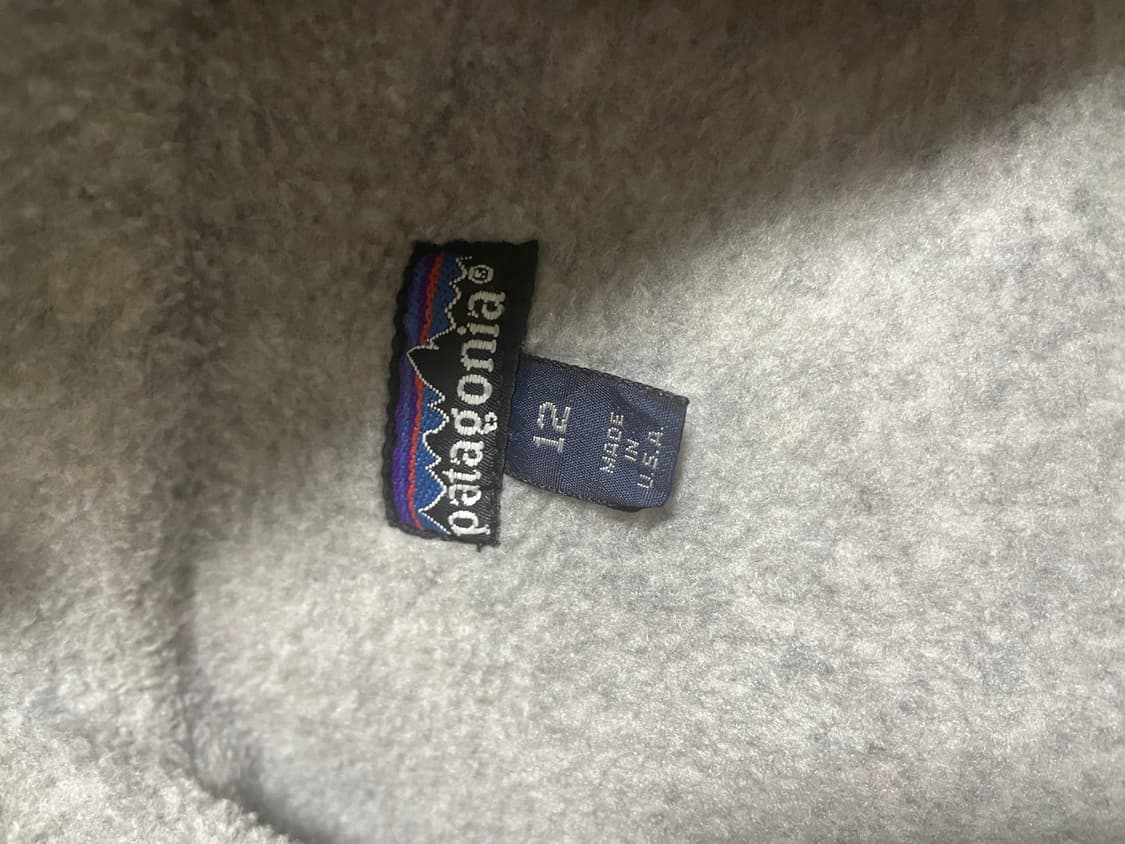 80’s 파타고니아 퍼플 플리스 자켓 상품이미지3