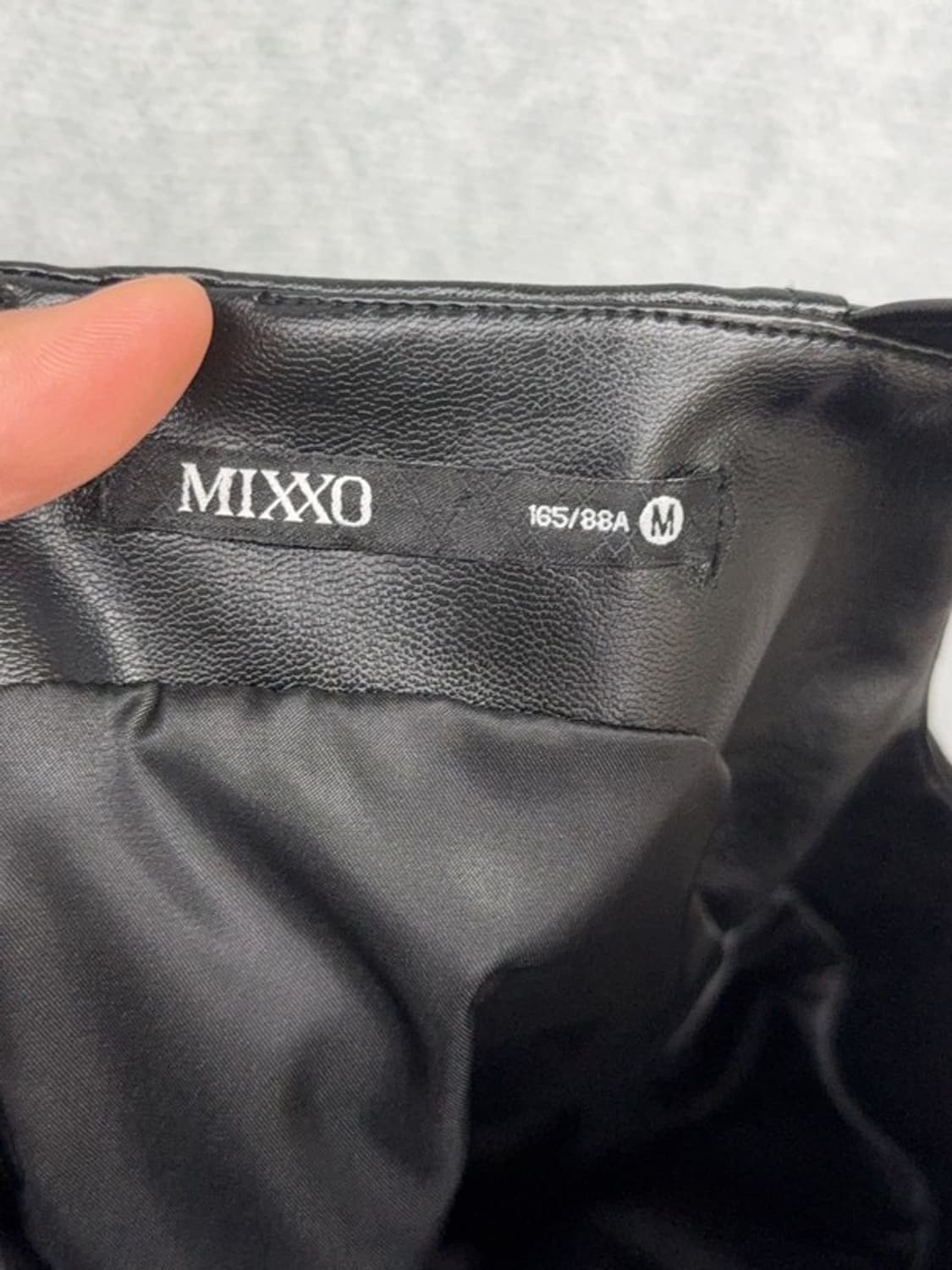 미쏘 블랙 레자 민소매 원피스 M 상품이미지6