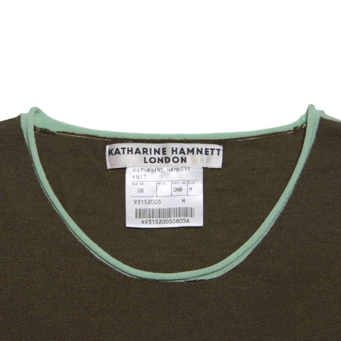 Mint Contrast Trim knit 상품이미지5