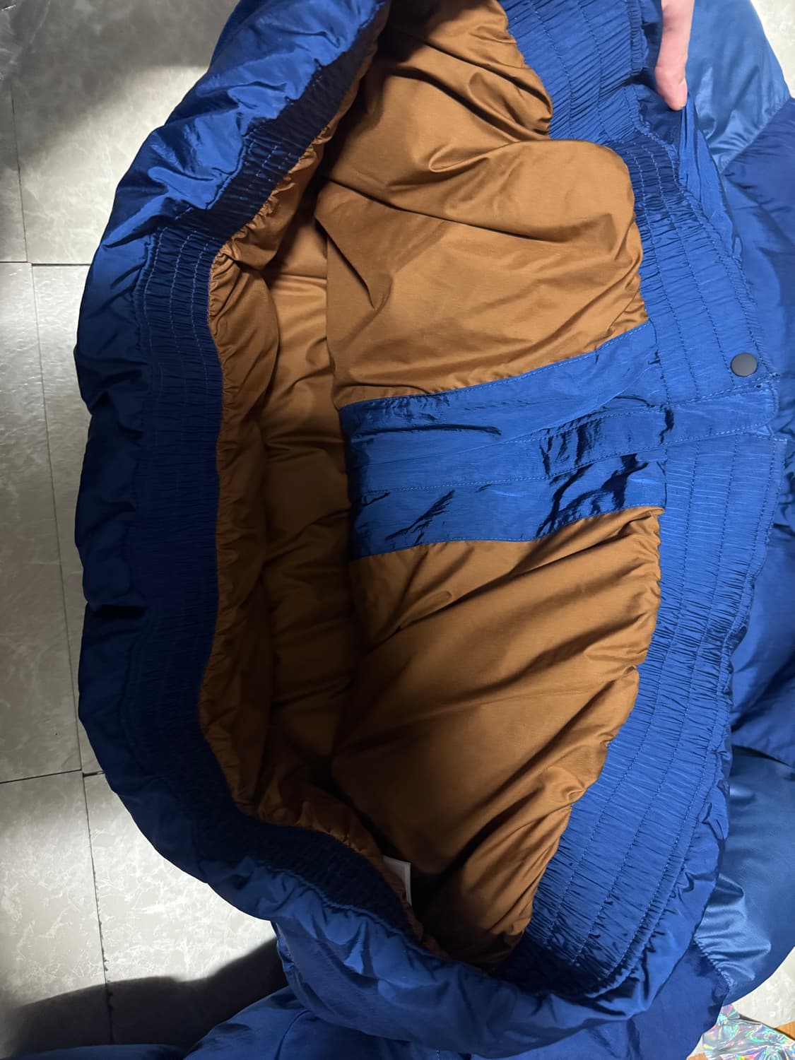 L사이즈 나이키 다운필 패딩 블루 상품이미지5