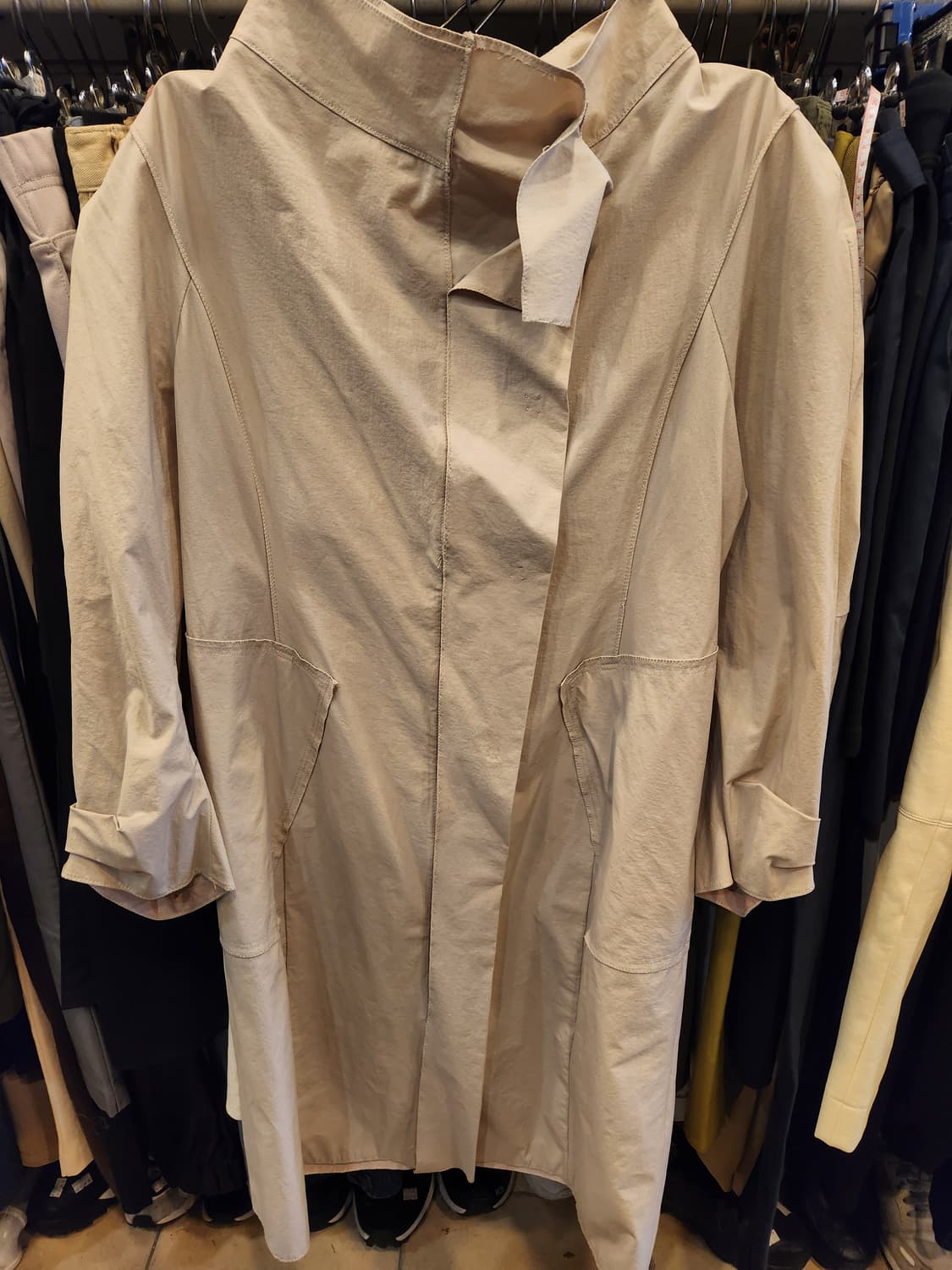 MINE 마인 베이지 트렌치코트  상품이미지1