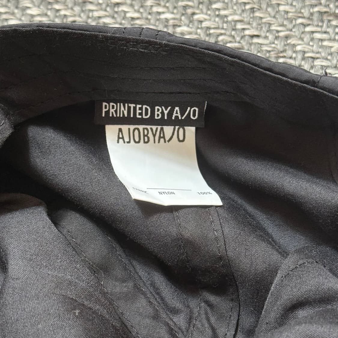 아조바이아조 PBA 트라이벌 나일론 블랙캡 상품이미지3