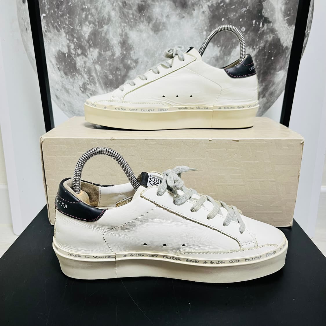 정품 36) 골든구스 하이스타 블랙탭 스니커즈 230~235 상품이미지2