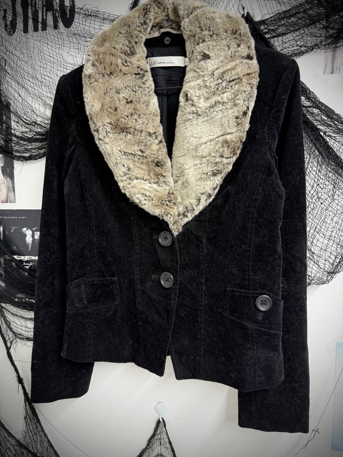 00s basic fur jacket 상품이미지4
