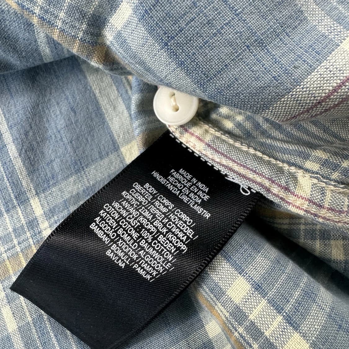 RRL 더블알엘 마드라스 타운 캠프 셔츠 상품이미지4