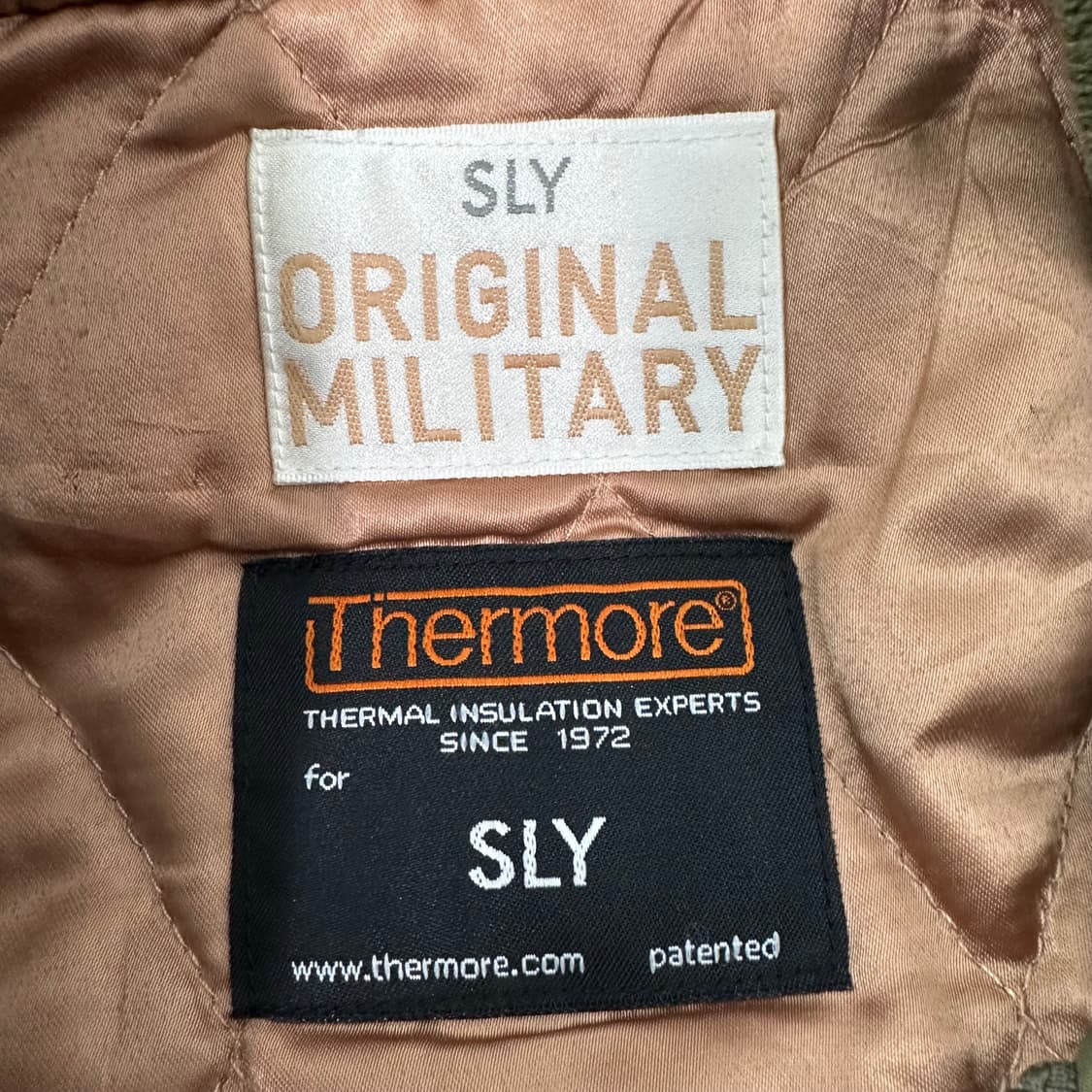 써모어 sly 오리지널밀리터리 항공점퍼 ma-1 상품이미지3