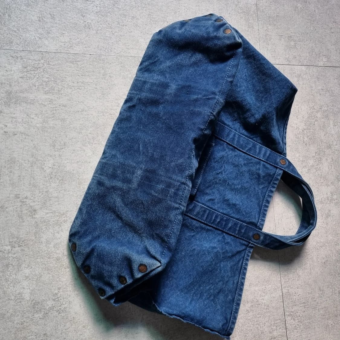 JOE McCOY Coal Tote Bag (INDIGO DYED) 상품이미지8