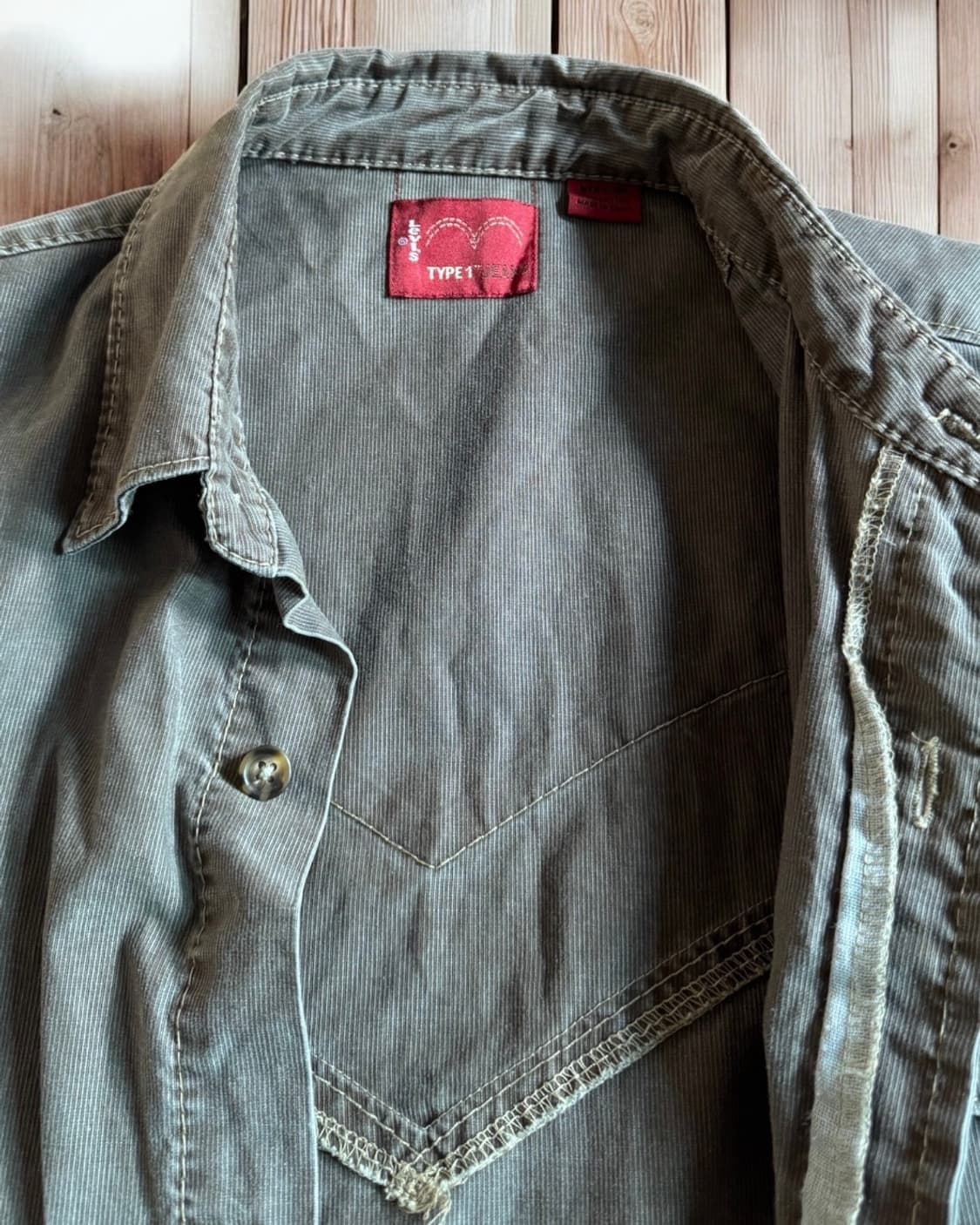 리바이스 타입원 웨스턴 코듀로이 셔츠 상품이미지3