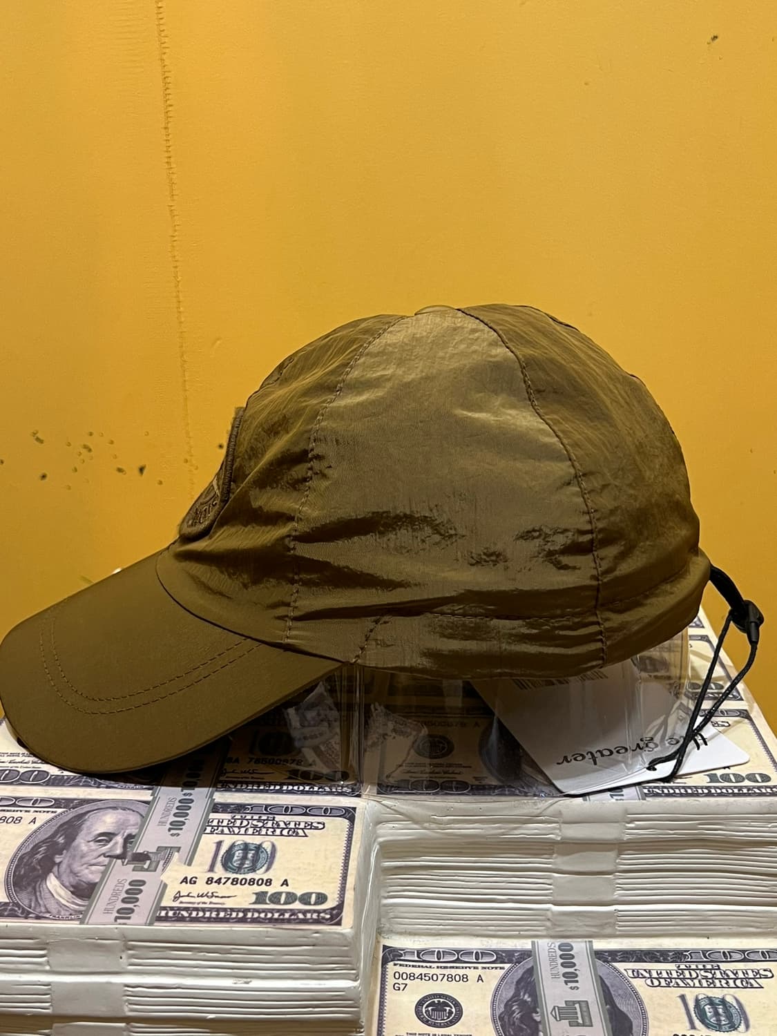 [52] 20FW 스톤 아일랜드 99576 나일론 메탈 6 패널 캡 상품이미지6