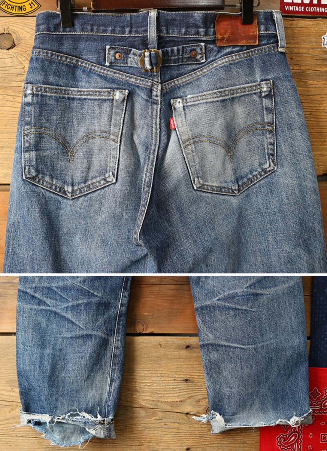 
일본판 90S LEVIS LVC 리바이스 702XX 빅 E 셀비지 데님 상품이미지5