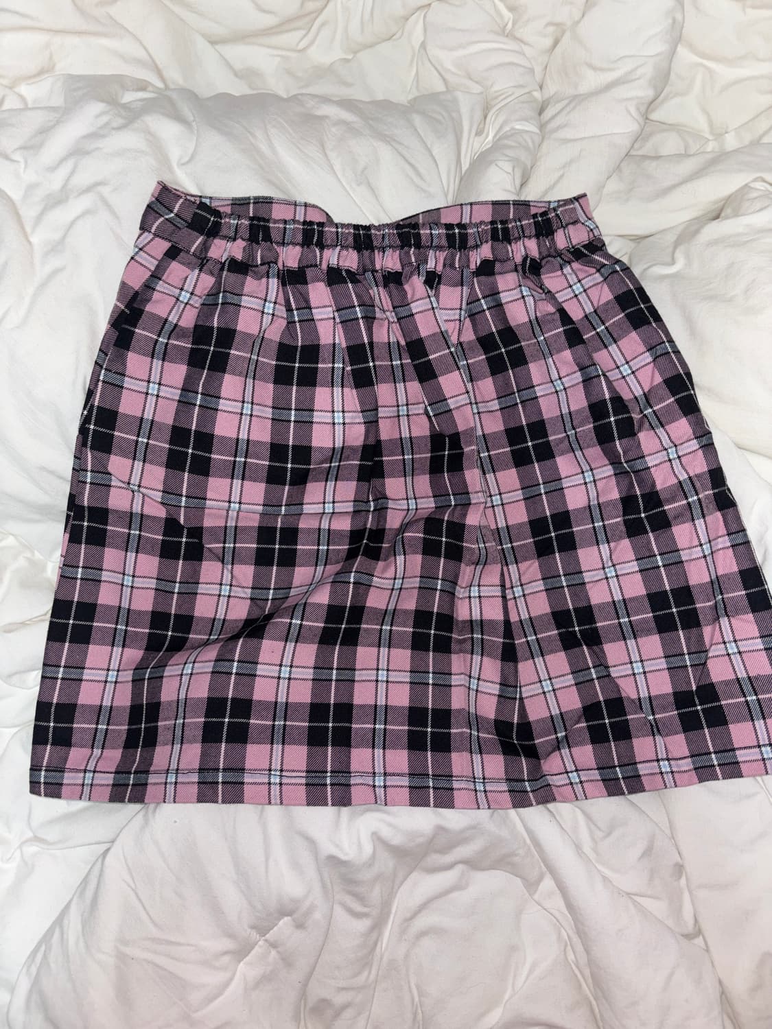 일본빈티지 체크 스커트 상품이미지2