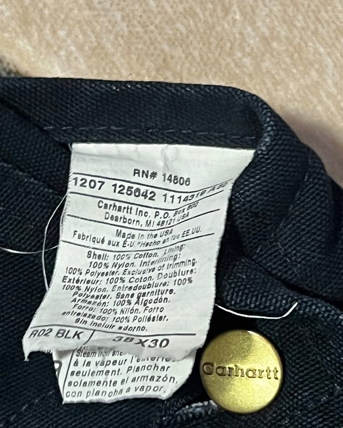 07's Carhartt Winter overall (38*30) 상품이미지6