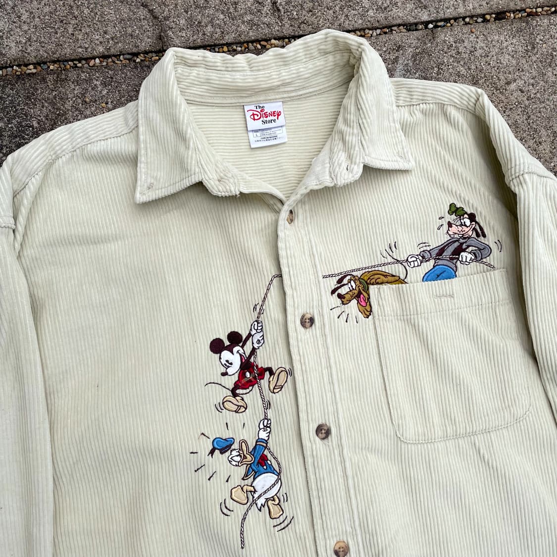DISNEY 코듀로이 셔츠 상품이미지3