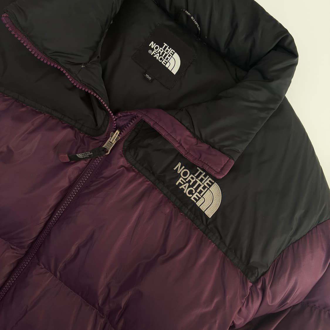 North Face 노스페이스 90‘s 퍼플 블랙 700 푸퍼 패딩 상품이미지3