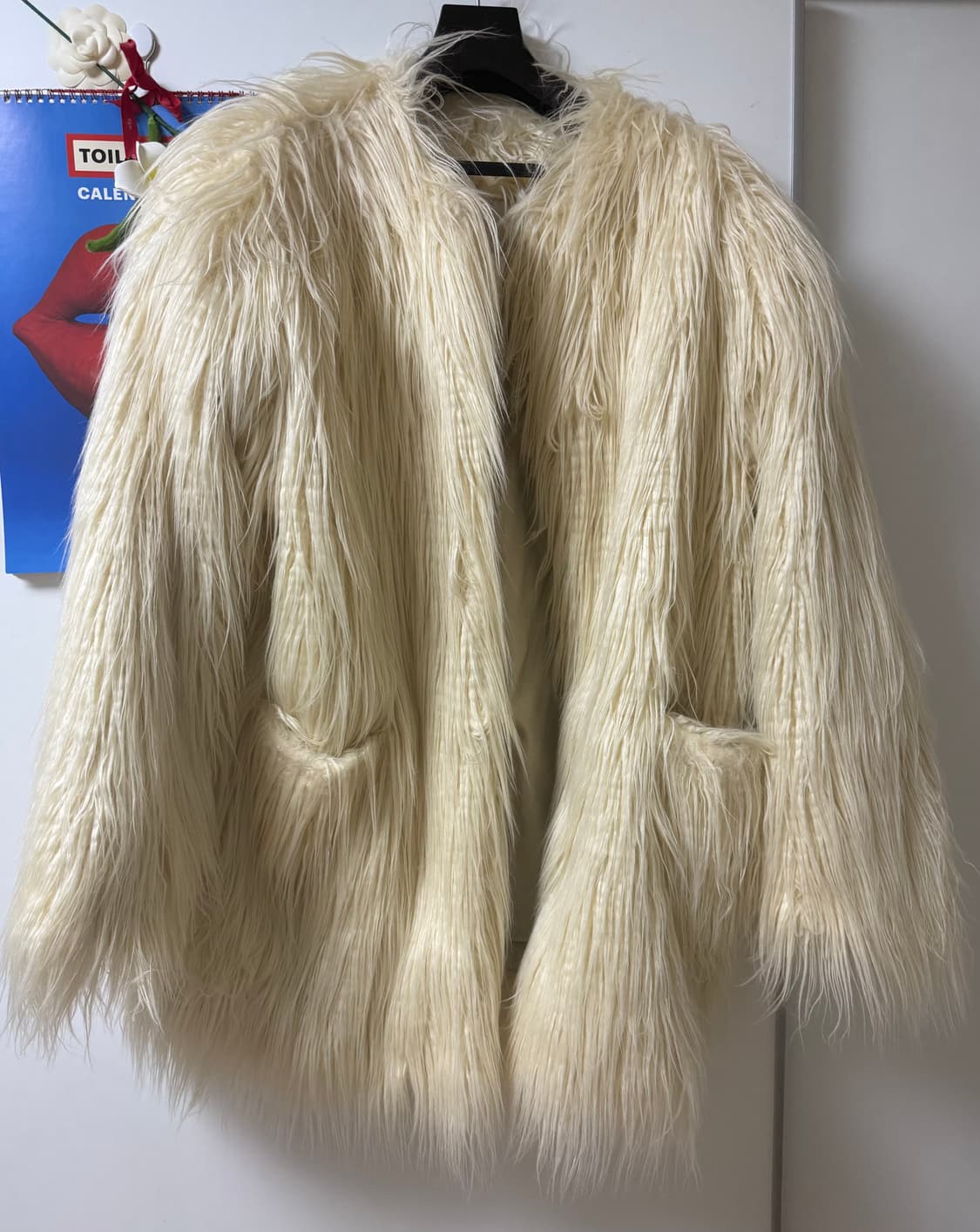 s/e/o 롱 헤어 퍼 코트 상품이미지2