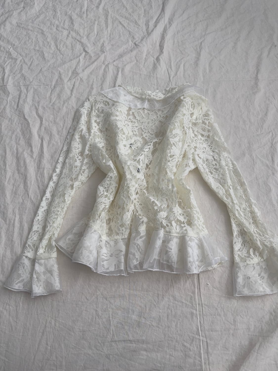 아이보리 페어리 레이스 가디건  상품이미지7