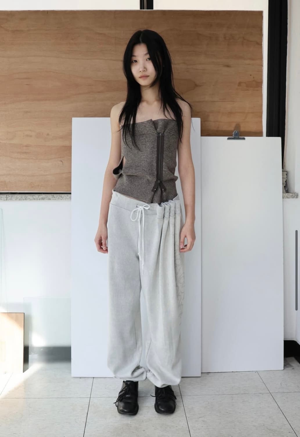 Ulika Sanctus curtain jersey pants 상품이미지2