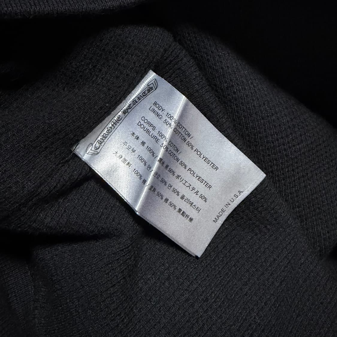 [XL/새상품급] 크롬하츠 홀스슈 플로랄 헤비웨이트 후드집업 상품이미지7