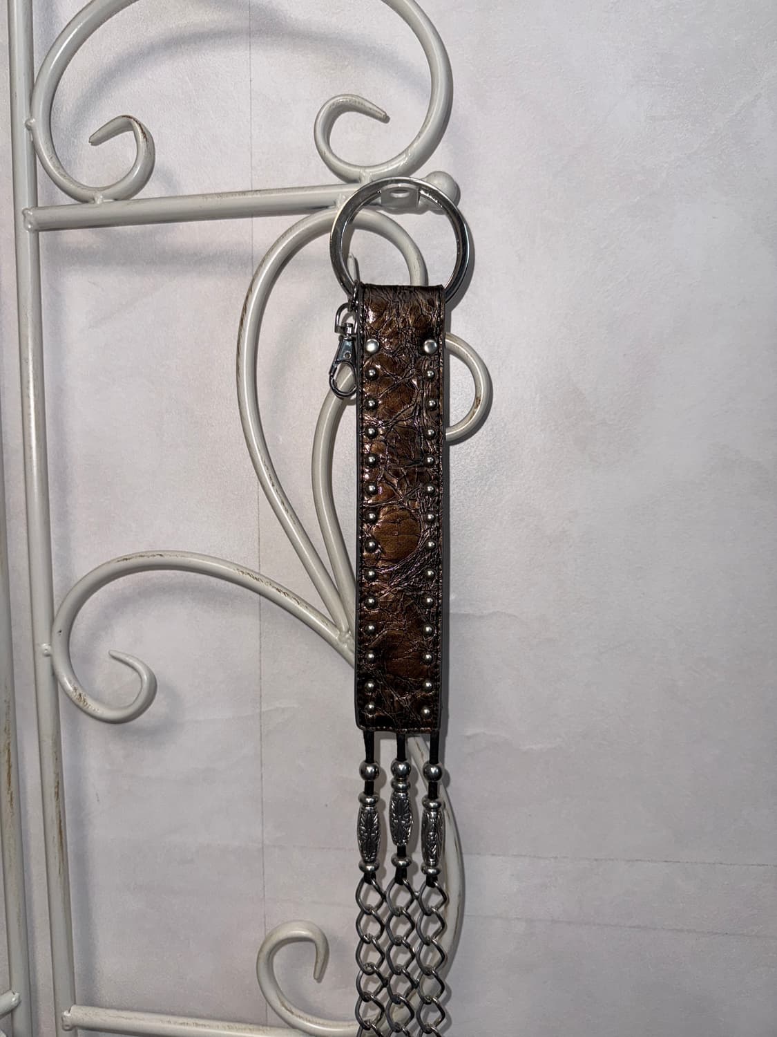 Bronze python oriental chain belt  상품이미지4
